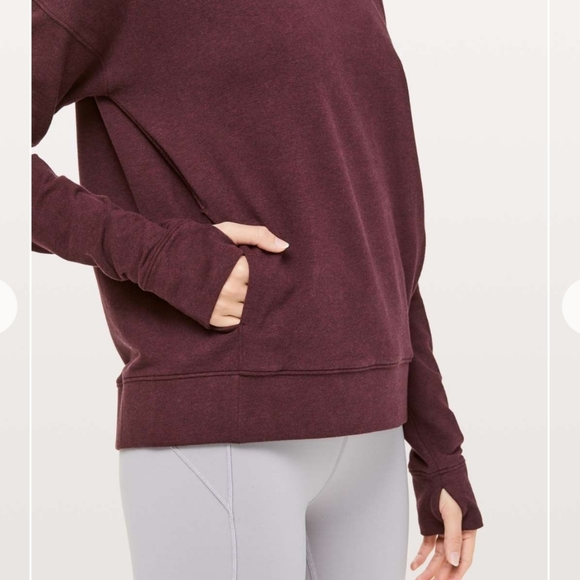 Lululemon Go Forward pullover 12 Boudreaux Drama - Picture 6 of 7